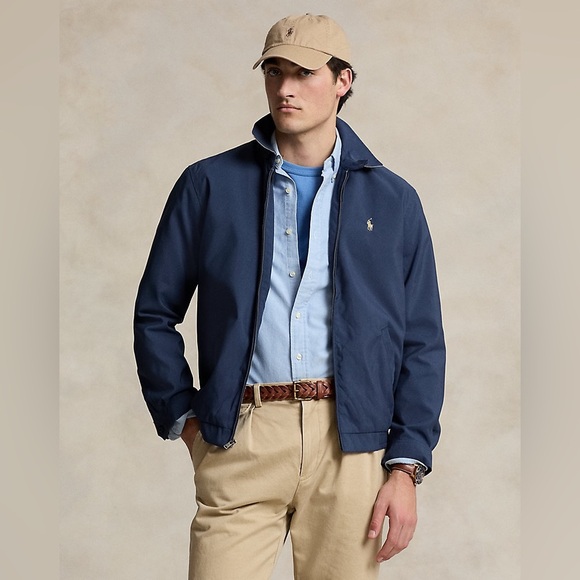 Polo Ralph Lauren Other - Polo Ralph Lauren Classic Navy Bi-Swing Zip Jacket Size XL Preppy Sporty